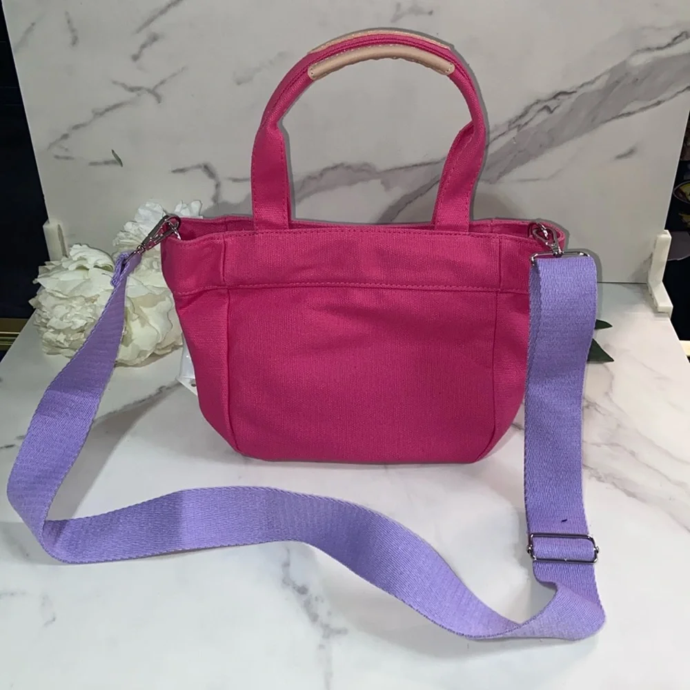 NWT Peanuts Sally Brown Pink Purse Hand & Crossbody Strap - Picture 11 of 17
